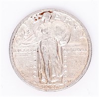 Coin 1927-P Standing Liberty Quarter In Choice