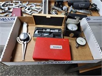 FLAT OF VARIOUS BORE GAGES, MICROMETER, MAGANETIC