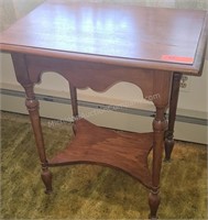 Antique Oak Parlor Table