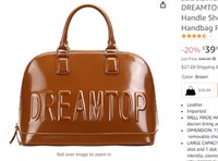DREAMTOP Dome Satchel Handbag Purse