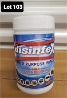 Disinfex wipes