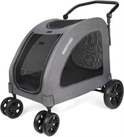 Foldable Pet Stroller for Large Dogs