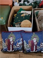 VTG Christmas Pillows & More