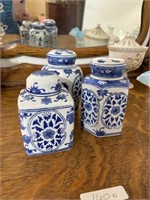 Blue & White Ginger Jars