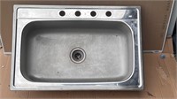 Large Metal Sink