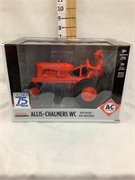 Ertl Allis-Chalmers WC Tractor w/ Farmer, NIB, 75