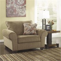 Ashley 117 XX-Large 57" Rolled Arm Chair 1/2