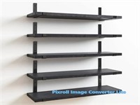 15.7"D x 0.6"W x 4.7"H Fairy Floating Shelves, Set