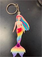 Barbie mermaid keychain