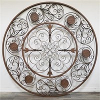 Large metal wall decoration