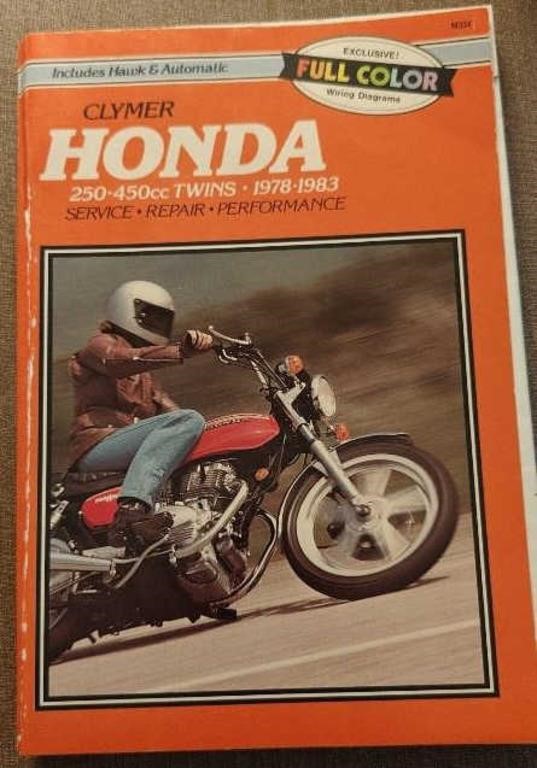 Clymer Honda Motorcycle Repair Book