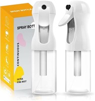 AMOMELA Continuous Spray Bottle For Hair 2Pack Ult