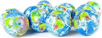 Globe Stress Balls: 1 Dozen 3 Therapeutic Toys