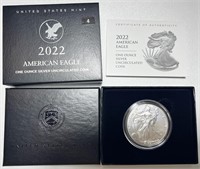 2022 US UNC West Point Silver Eagle