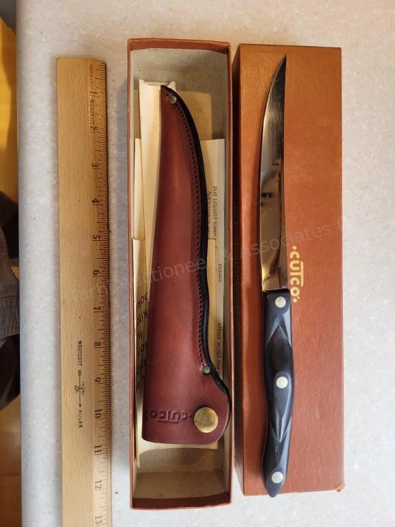 Knives : Cutco Hunting knife. Used Guns.