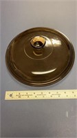 F1) Pyrex frying pan or pot cover. 10.75 inches