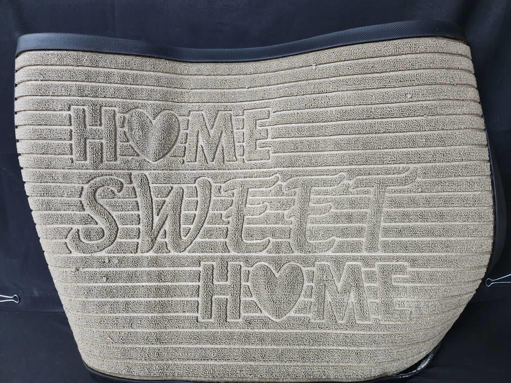Home Sweet Home door mat (damaged) 35inx23in