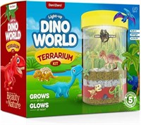 Dino World Terrarium Kit - LED Light - Dinosaur To