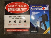 Readers Digest & John D McCann Survival books
