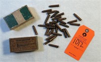 Antique Winchester .32 Partial Box Ammunition