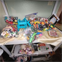 Lot of vintage bagged toys