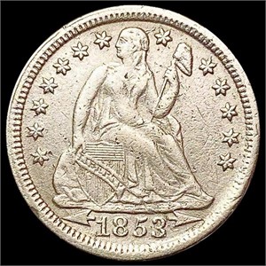1853 Seated Liberty Dime CLOSELY UNCIRCULATED