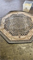65" Octagon rug