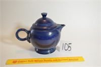 Cobalt Blue Fiesta Tea Pot