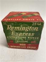 Full Box Remington Express 28 Gauge Shotgun Shells