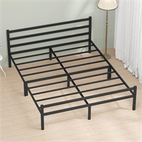 Musen King Bed Frame with Headboard and Footboard