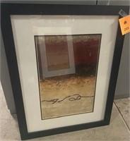 Professionally Matted frame with Art Design