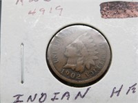 1902 Indian Head Penny