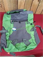 Green & Grey In Route Foldable/Packable Daypack