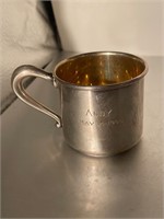 Sterling silver cup
