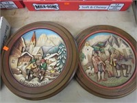 71 & 72 ANRI GRODEN CHRISTMAS PLAQUES