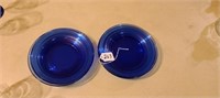 Lot of (6) Blue Dish Plates
