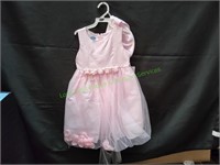 Y.K.I Toddler Spring Pink Dress, Sz 2XL