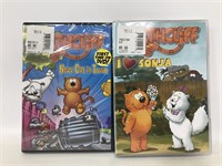 Two sealed Heathcliff DVDs