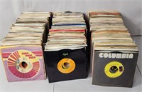Large group of 45rpm records, various artists