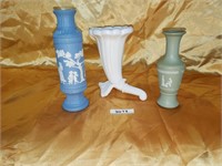 Assorted, ceramic trio