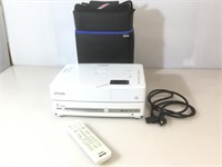 Epson DVD H335A projector with sound, plays DVD