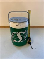 Sask Riders Drink Cooler (14’’ tall)