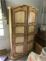 French provincial armoire wardrobe