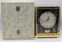 (N) Le Coultre Atmos Chinoiserie Clock