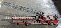 (N) Pressed Steel fire truck 39in L