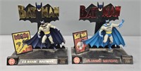 2 Batman Figures DC Comic Display