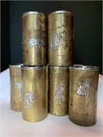 Victoria Taxco Mixed Metal & Silver Tumblers,