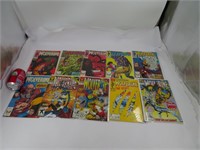 10 comic books dont Wolverine