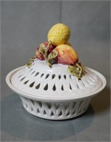 Italian Berry Bowl w/Lid