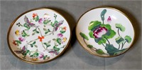 (2) Enamel Chinese Bowls by Andrea